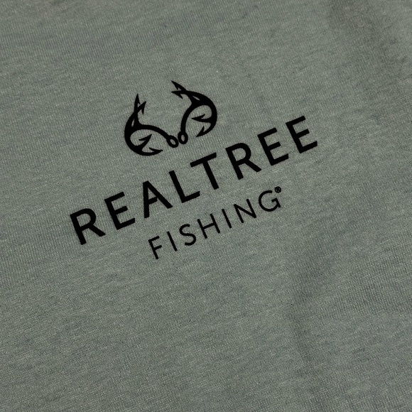 Reeltree Fishing Men’s Pool Blue T-Shirt NWT Fathers Day, Christmas, Birthday - Picture 3 of 6